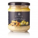 Crema de aceituna verde y almendra
